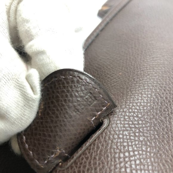 HERMES Evelyne Dark Brown Crossbody - Picture 3 of 13